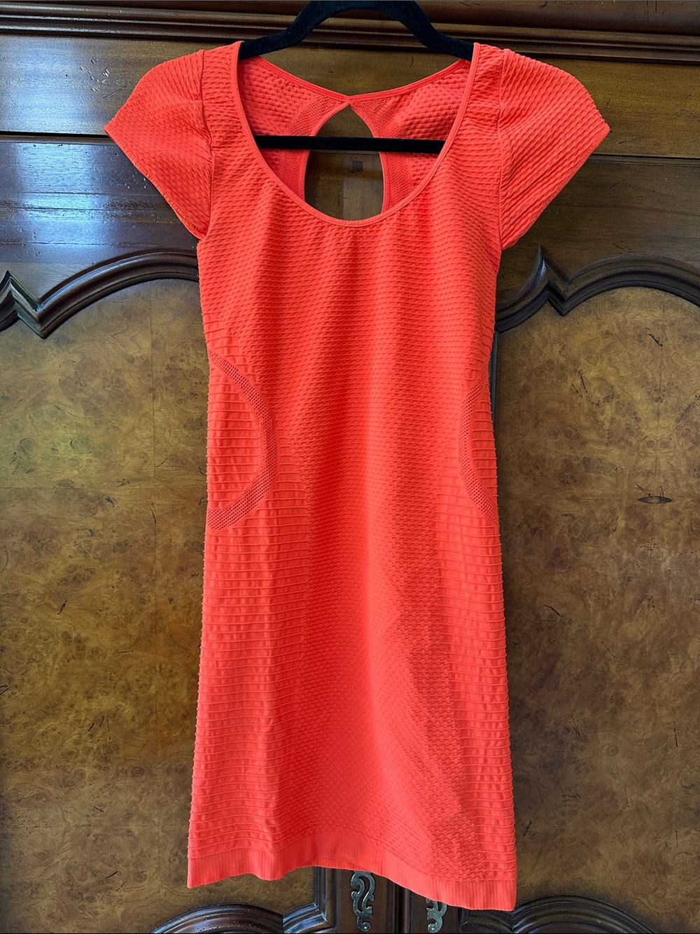 Bebe Bodycon Dress with Keyhole Back